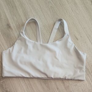 Elegant Cream Sports Bra